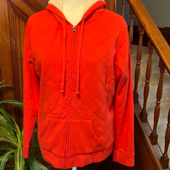 Merona Tops - Merona Target Full Zip Hoodie Sz Lg